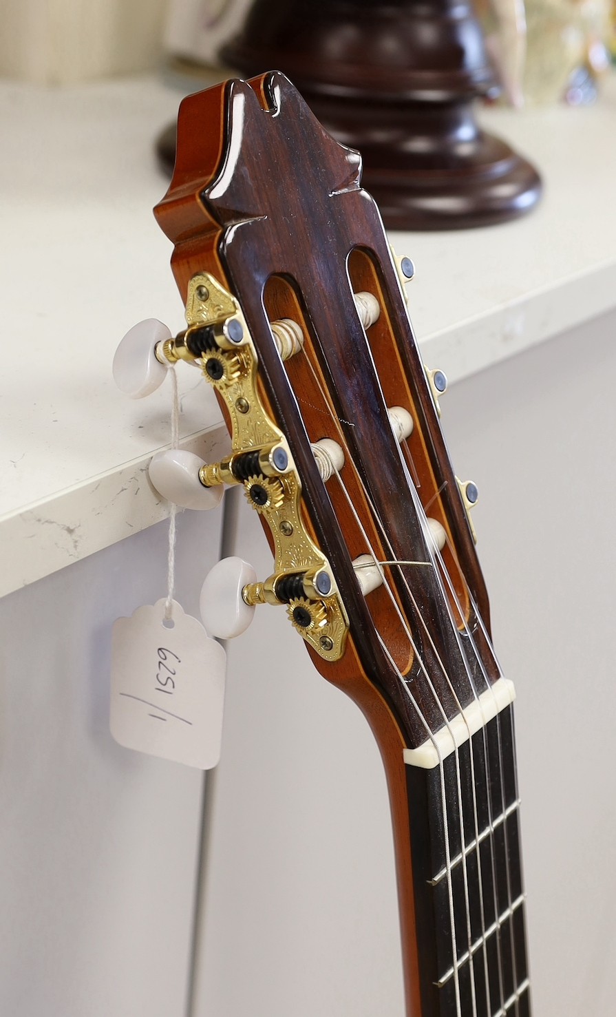 Juan Hernandez, Spanish guitar, in case